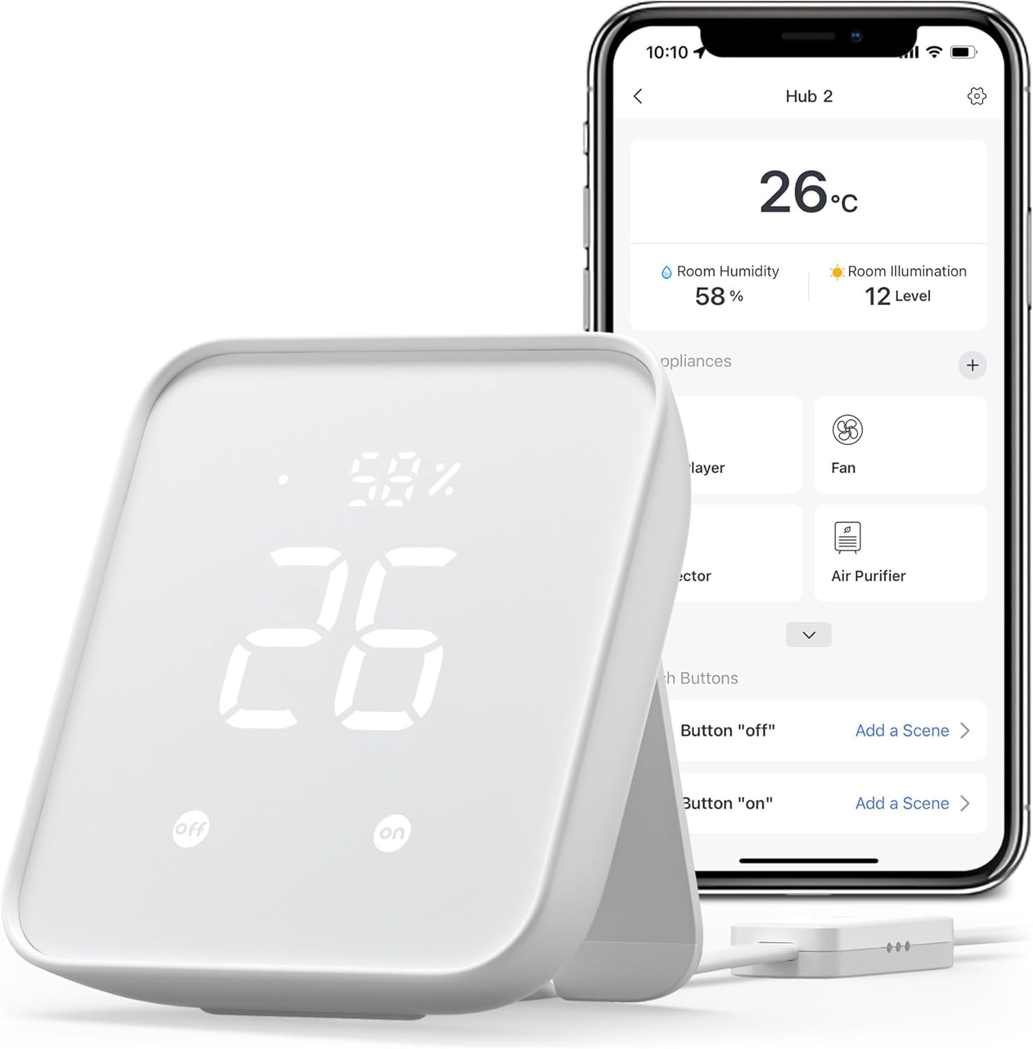 Unlock Smart Living: A Review of the Matter Smart Remote Control SwitchBot Hub 2