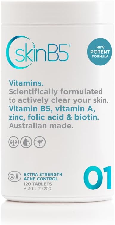 Clear Skin Ahead: Unveiling the Power of SkinB5 Extra Strength Acne Control Tablets