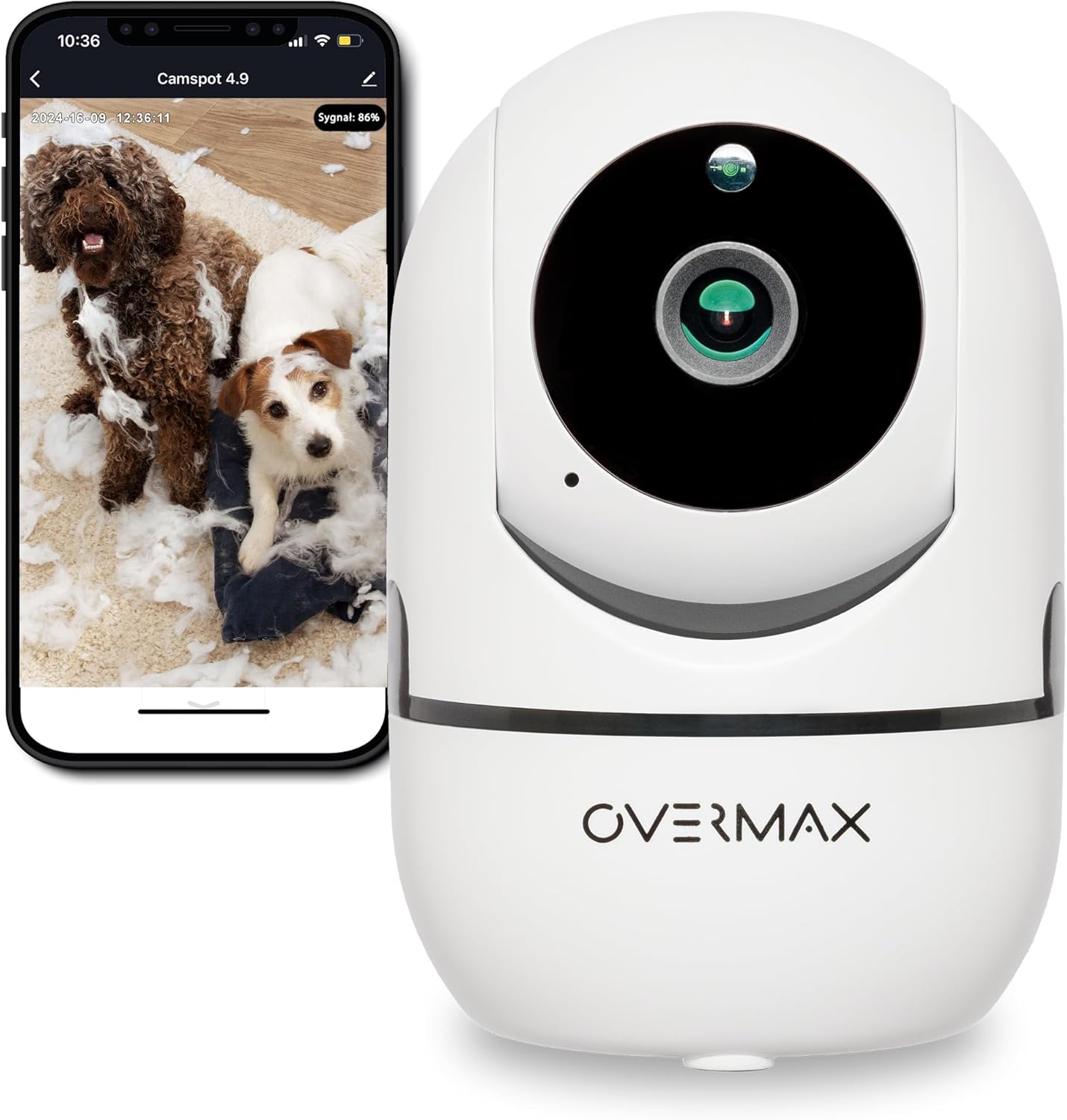 Experience Peace of Mind: Overmax Camspot 3.6 Wireless Security Camera Review