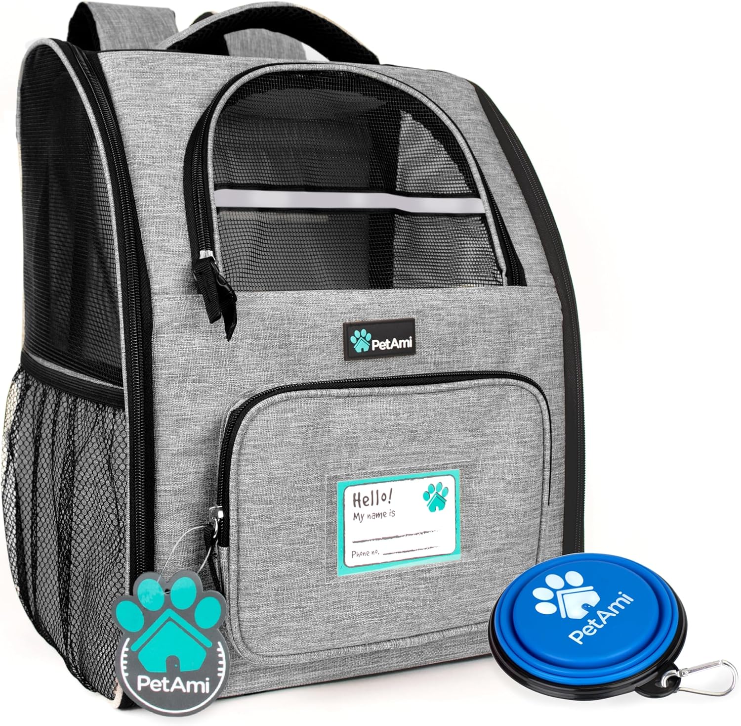Explore with Ease: PetAmi Deluxe Pet Carrier Backpack for Small Pets Review