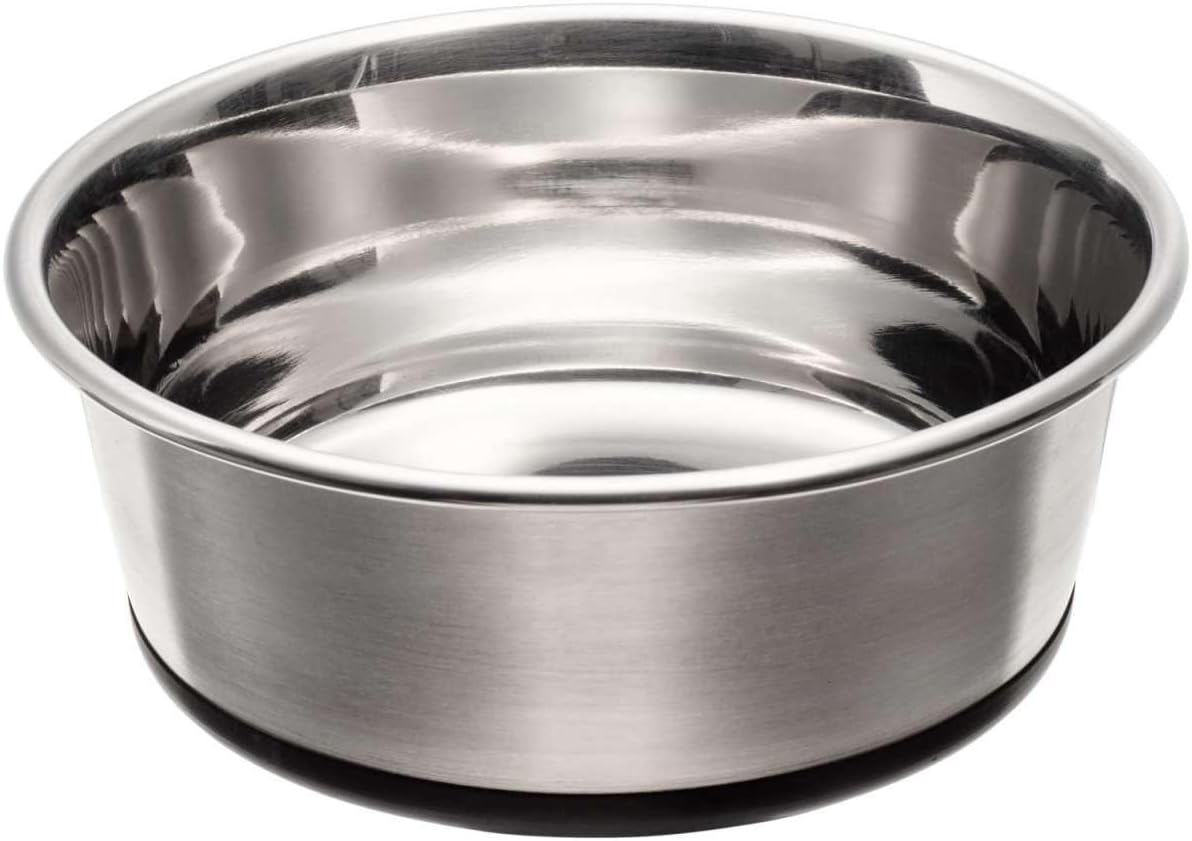 Feed with Ease: Hunter Stainless Steel Non-Slip Bowls for Happy Pets!