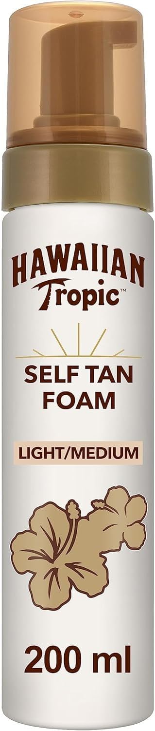 Glow Naturally: Reviews of Hawaiian Tropic Light/Medium Self Tanning Foam