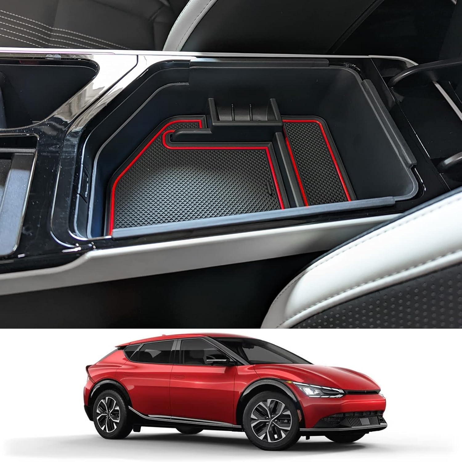 Maximize Your Kia EV6 Storage: CDEFG Centre Console Organizer Review