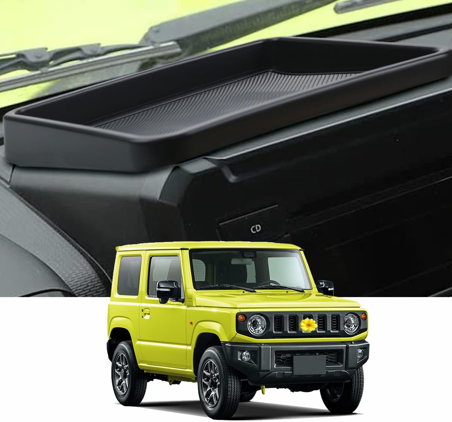 Maximize Your Suzuki Jimny's Storage: CDEFG Centre Console Organizer Review!