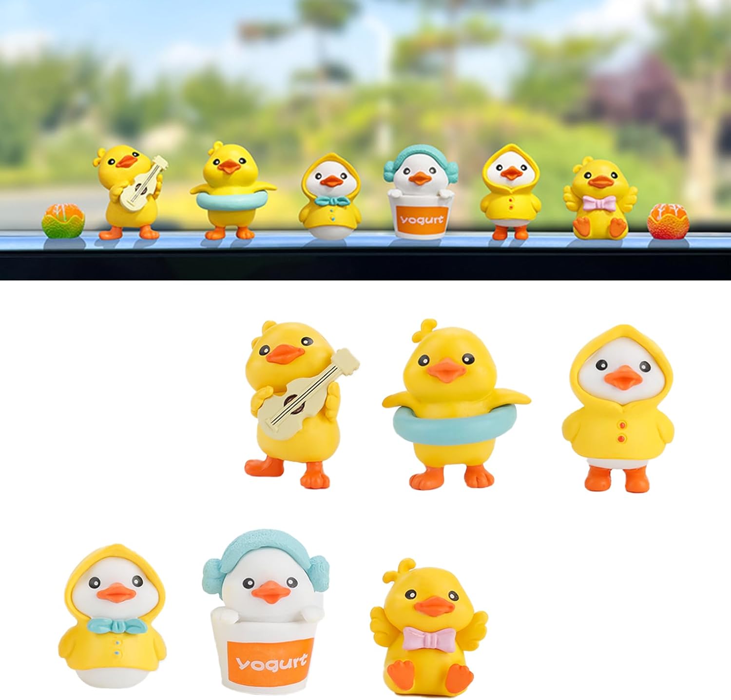 Quack Up Your Ride: Review of HIAHXC Cartoon Duck Car Decor Accessories!