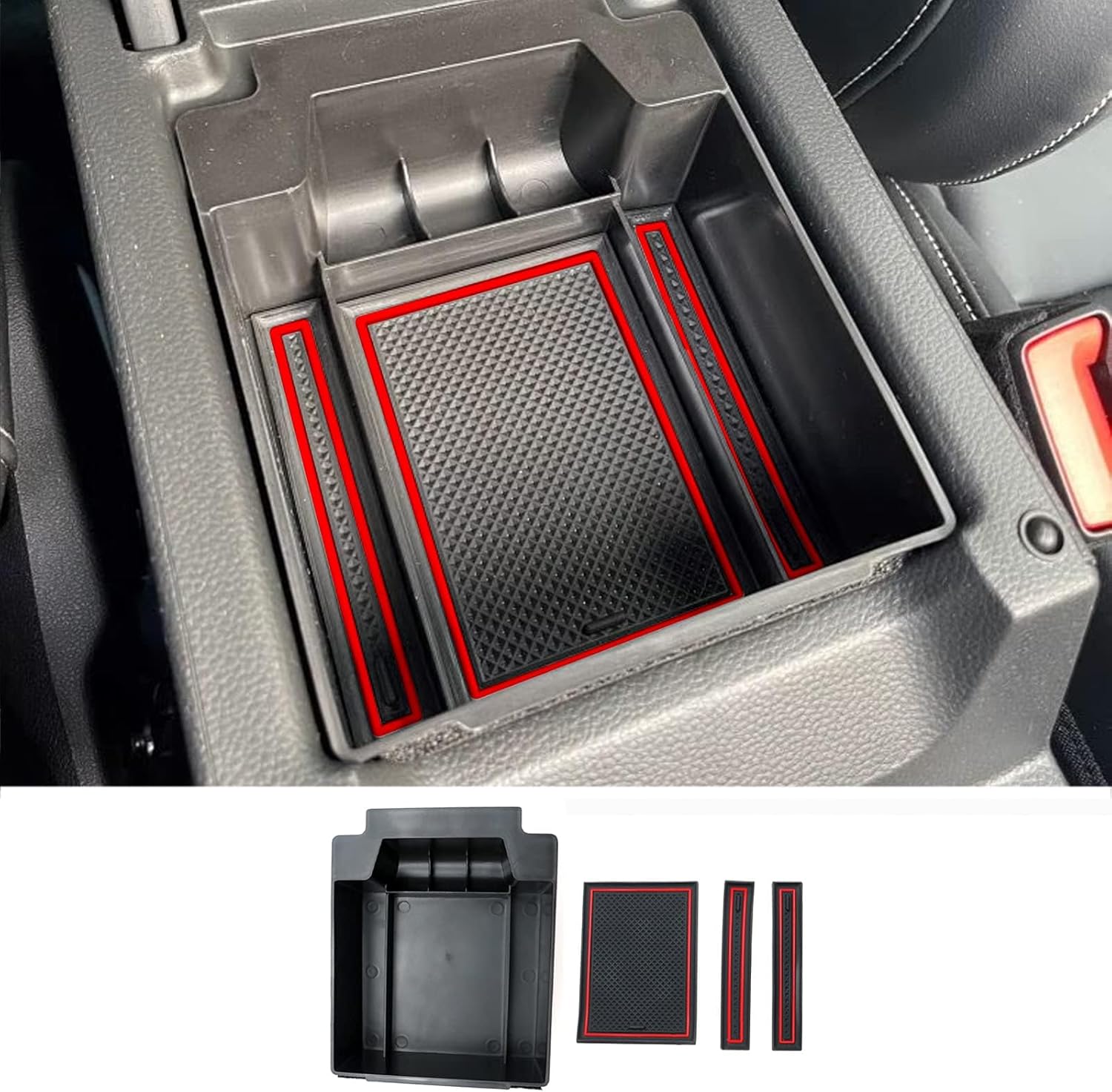 Rev Up Your Ride: CDEFG Sporty Red Car Organizer Review for Seat Ateca & Cupra Ateca