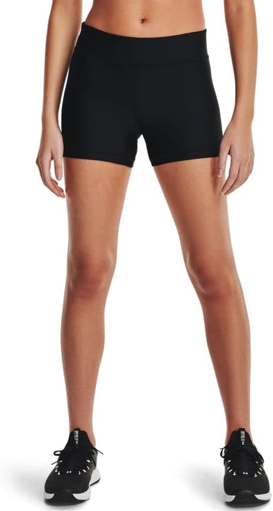 Stay Cool and Stylish: Under Armour HeatGear Armour Women's Mid Rise Shorty Shorts Review