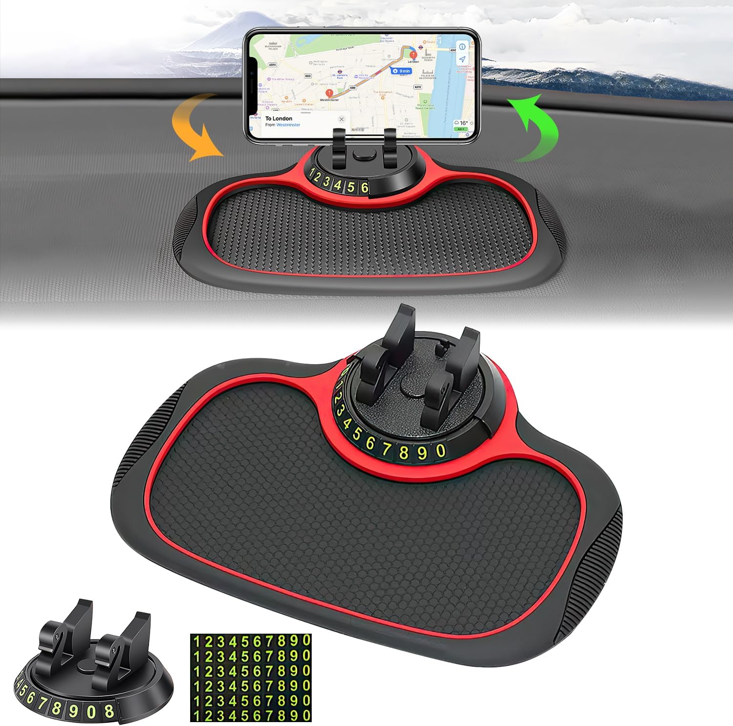 Stay Organized on the Road: Rednow Multifunction Car Anti-Slip Mat Review
