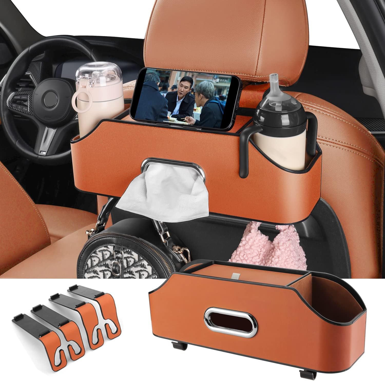 Streamline Your Road Trips: The HOLDCY Car Back Seat Organizer Reviewed!
