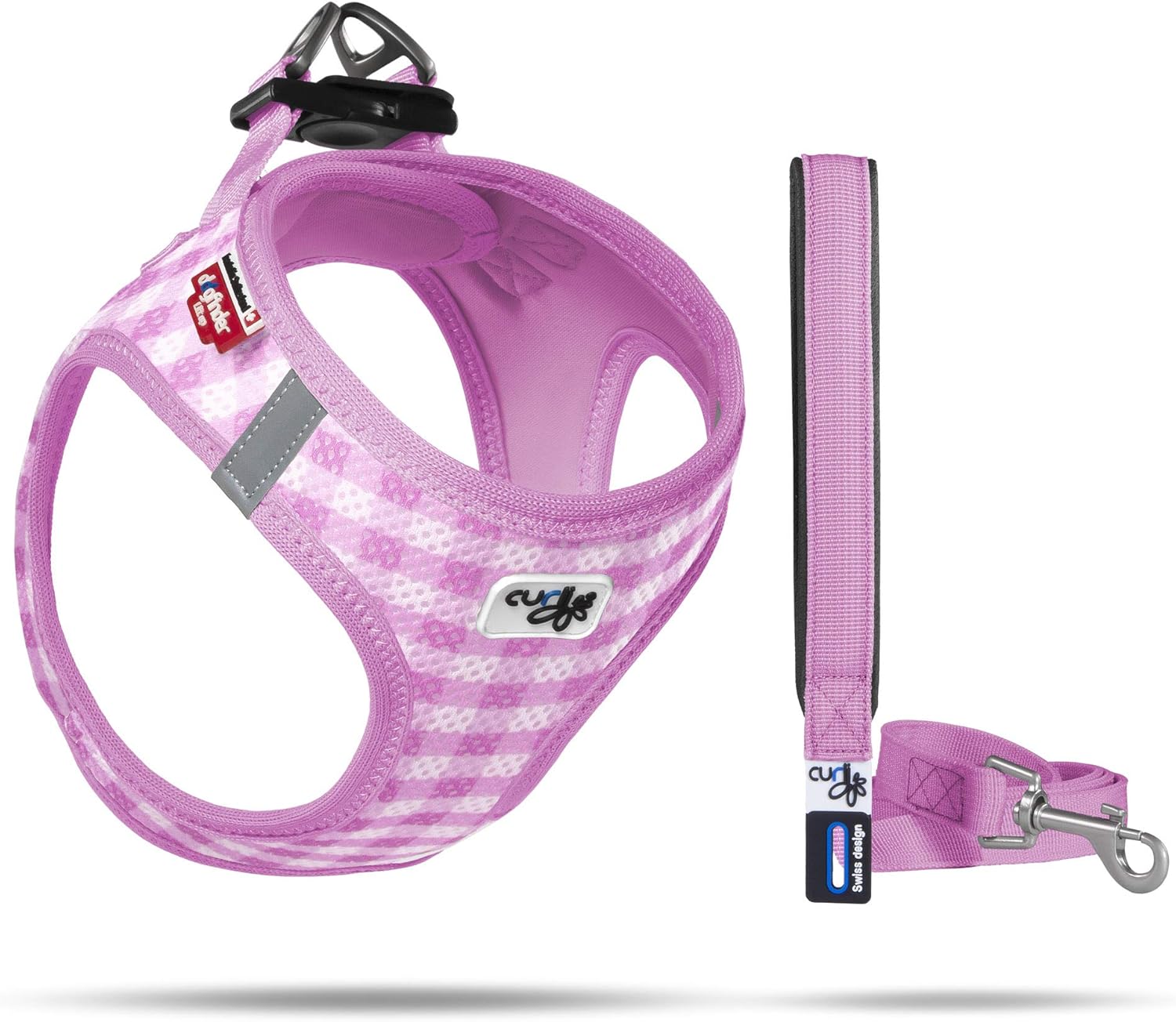 Stylish Comfort: Reviews of the Pink-Caro 2XS Vest Harness & Leash Set