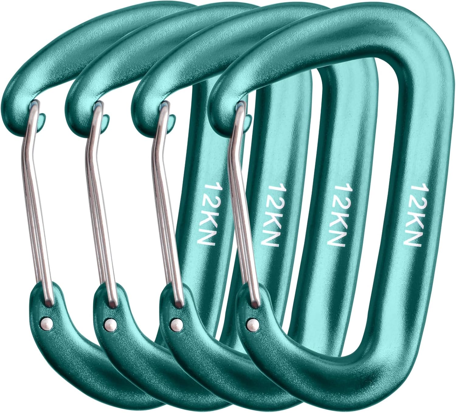 Top Picks for Azarxis 12KN Aluminium Carabiners: Heavy Duty Clips for All Your Outdoor Adventures!