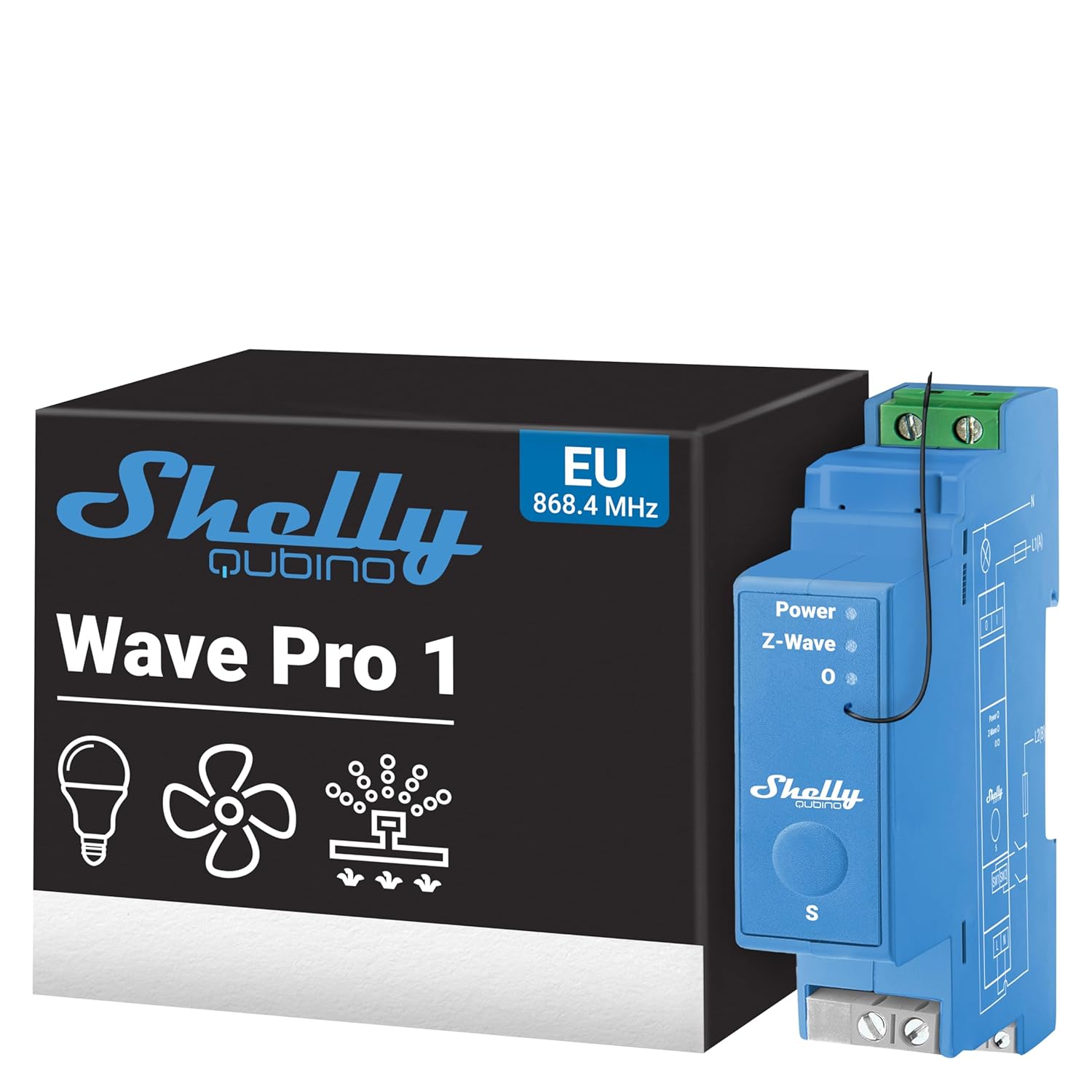 Transform Your Home with Shelly Qubino Wave Pro1: The Ultimate Smart Integration Solution!