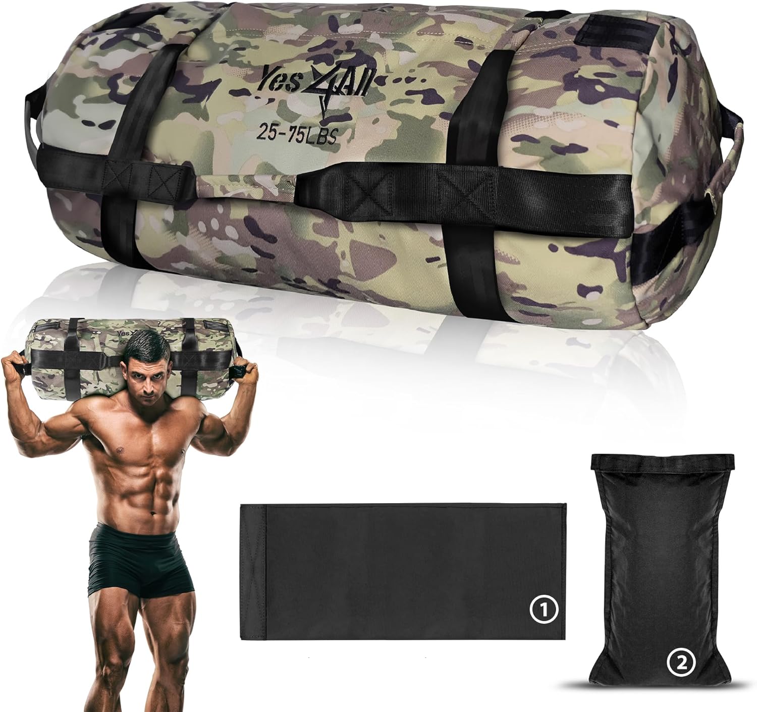 Transform Your Workout: Unleash Strength with Yes4All Adjustable Sandbags!