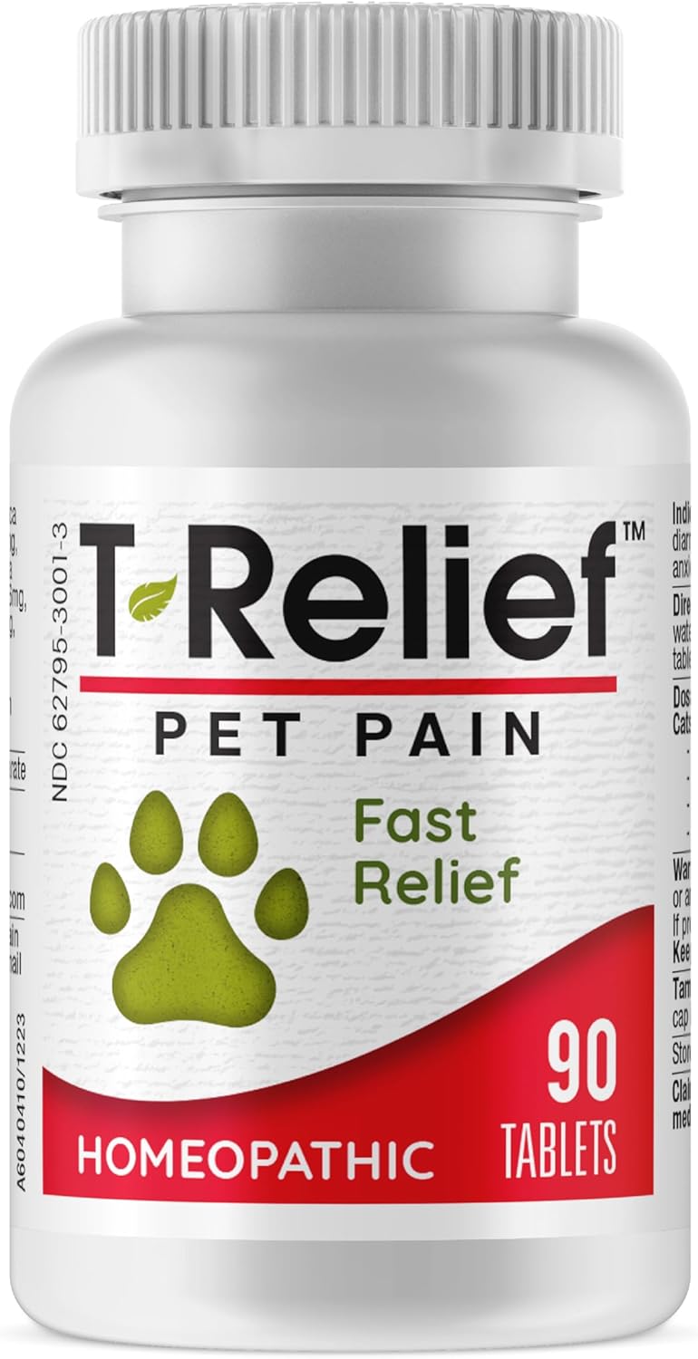 T-Relief Pet Pain Relief: The Natural Solution for Your Furry Friend's Discomfort!