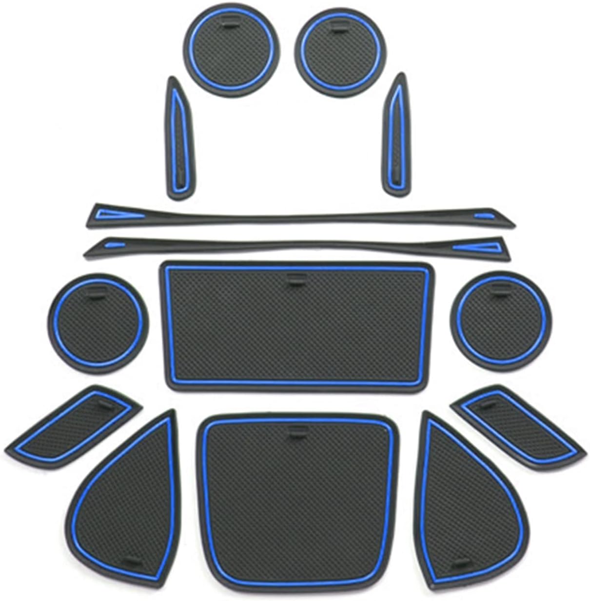 Ultimate Protection: CDEFG Non-Slip Rubber Mats for Toyota Yaris Cross (2021-2024)