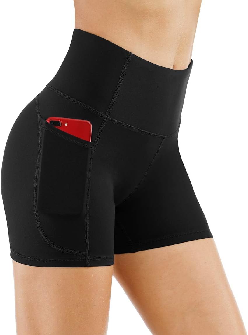 Ultimate Tummy Control: THE GYM PEOPLE High Waist Yoga Shorts Review