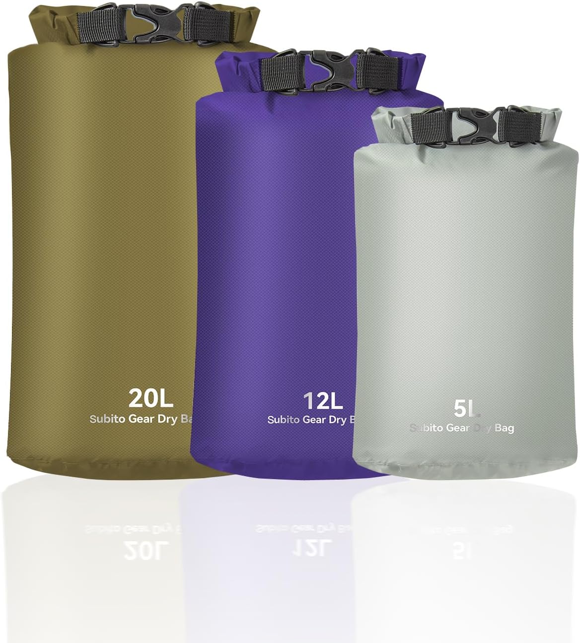 Unlock Adventure with YDYJKI's Ultralight Waterproof Dry Bag 3-Pack!