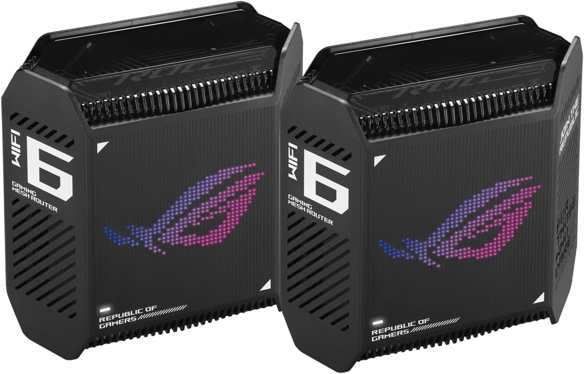 Unlock Unmatched Gaming Performance: ASUS ROG Rapture GT6 Tri-Band WiFi 6 Mesh System Review