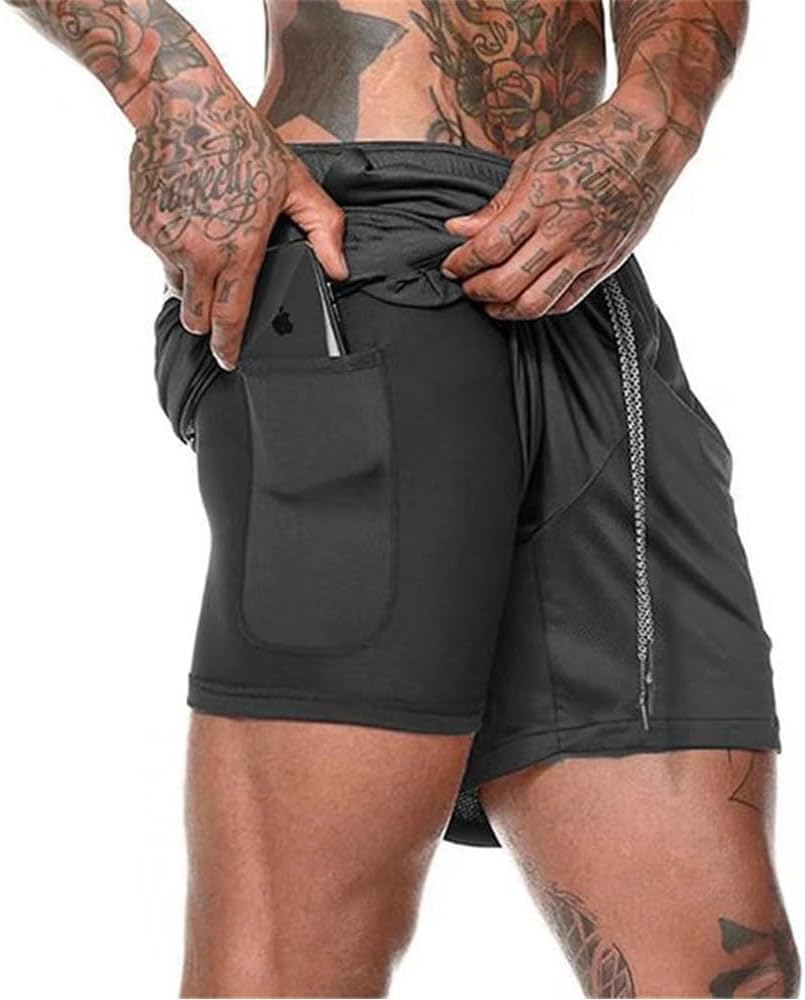 Unlock Your Workout: Review of CYF Men's 2 in 1 Running Shorts
