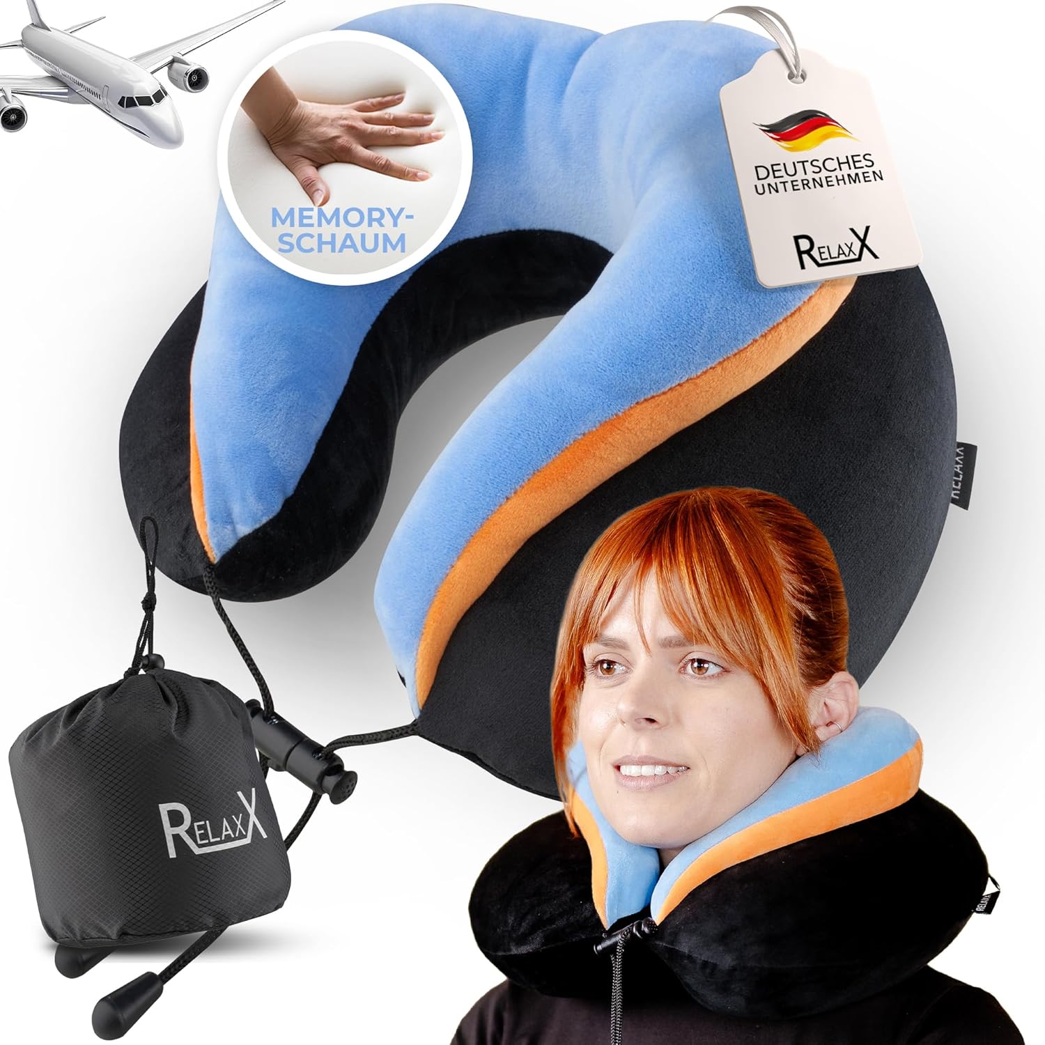 Unwind on the Go: RELAXX Premium Memory Foam Neck Pillow Review