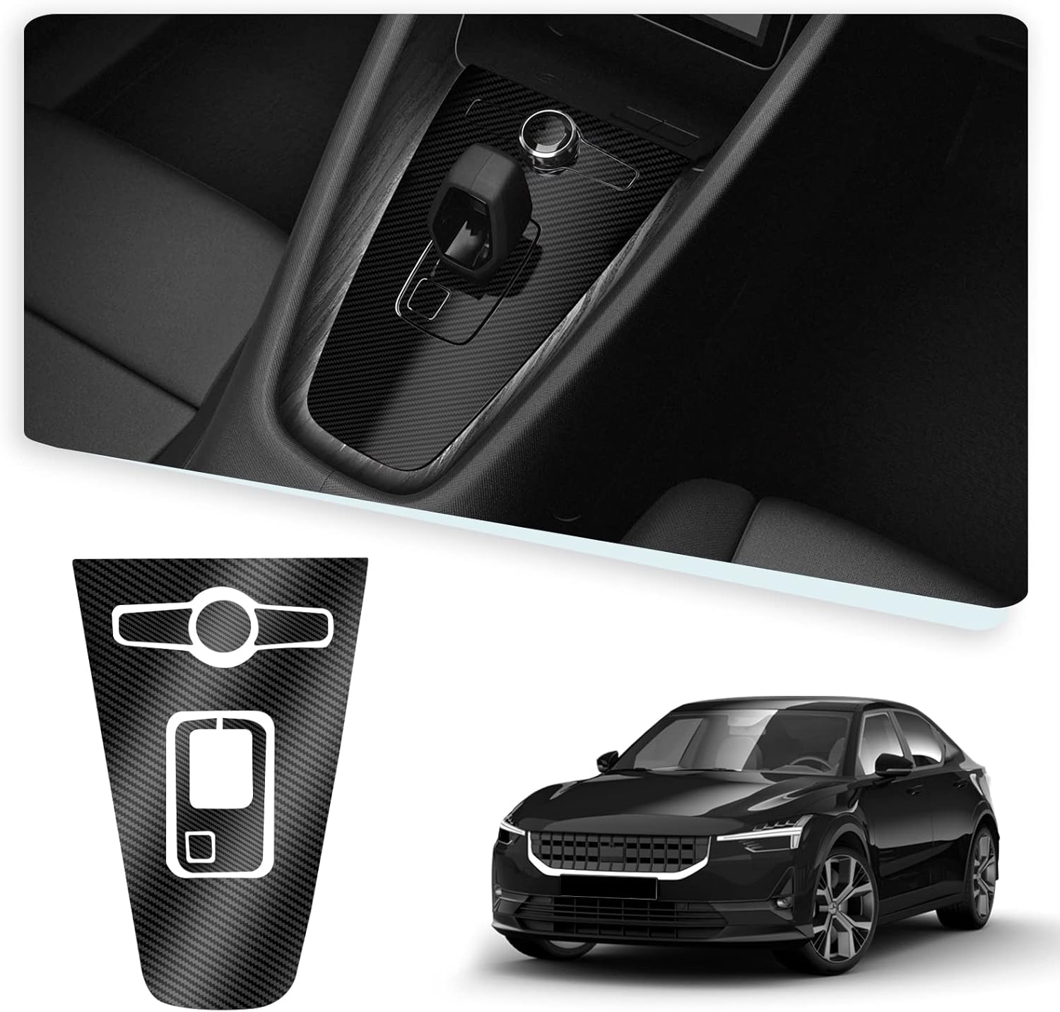 Elevate Your Volvo Polestar 2: Must-Read Reviews on CDEFG Carbon Fibre Protection Stickers