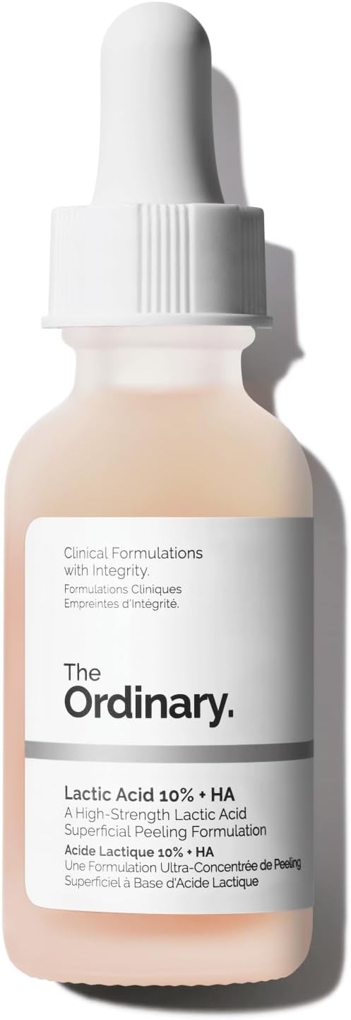 Glow Up Your Skin: The Ordinary Lactic Acid 10% & HA Peeling Review