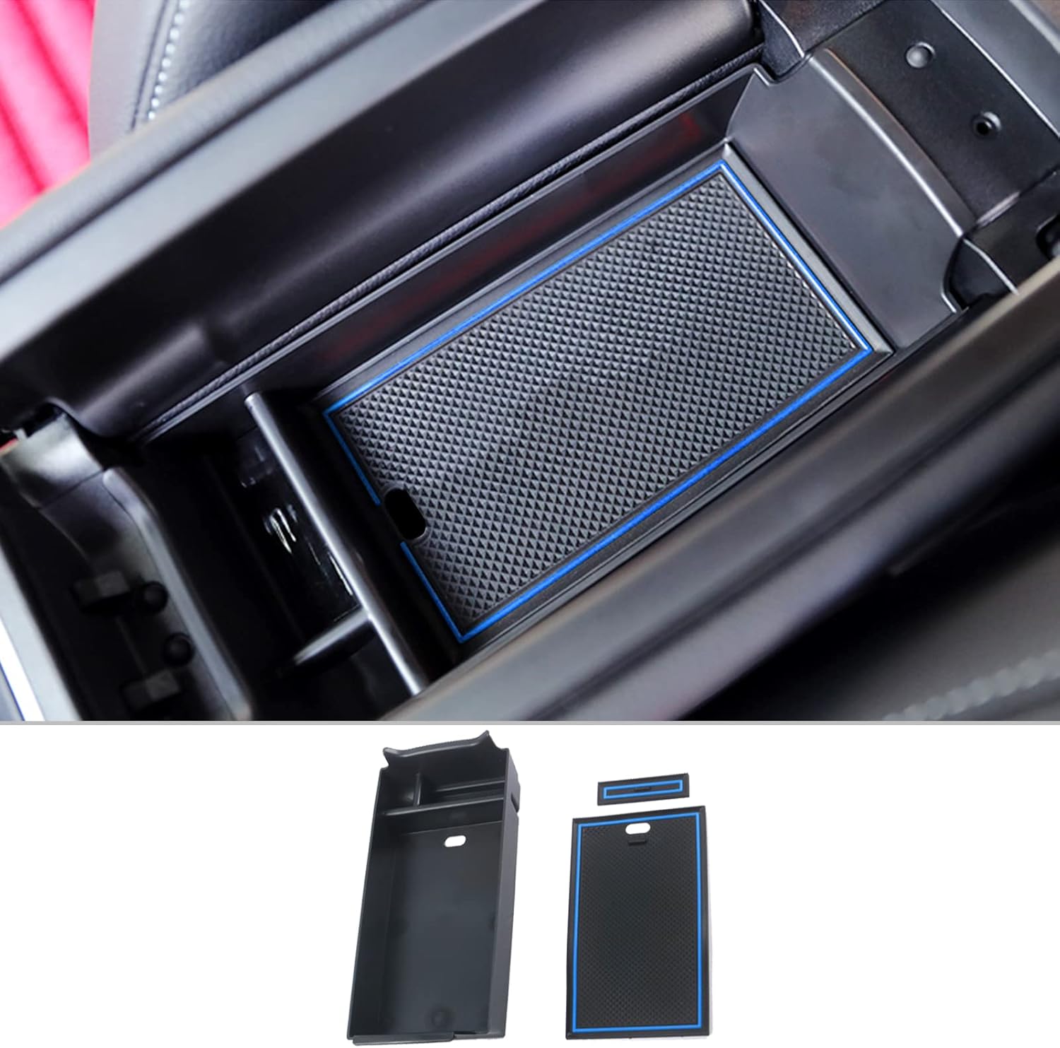 Maximize Your Space: The CDEFG Centre Console Organizer for Mercedes A-Class & More!