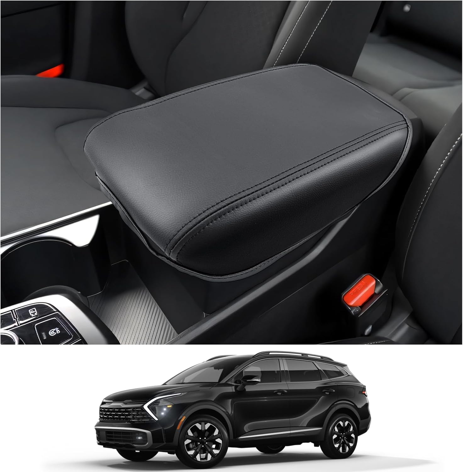 Protect Your Ride: CDEFG Armrest Cover for Kia Sportage 2022-2025
