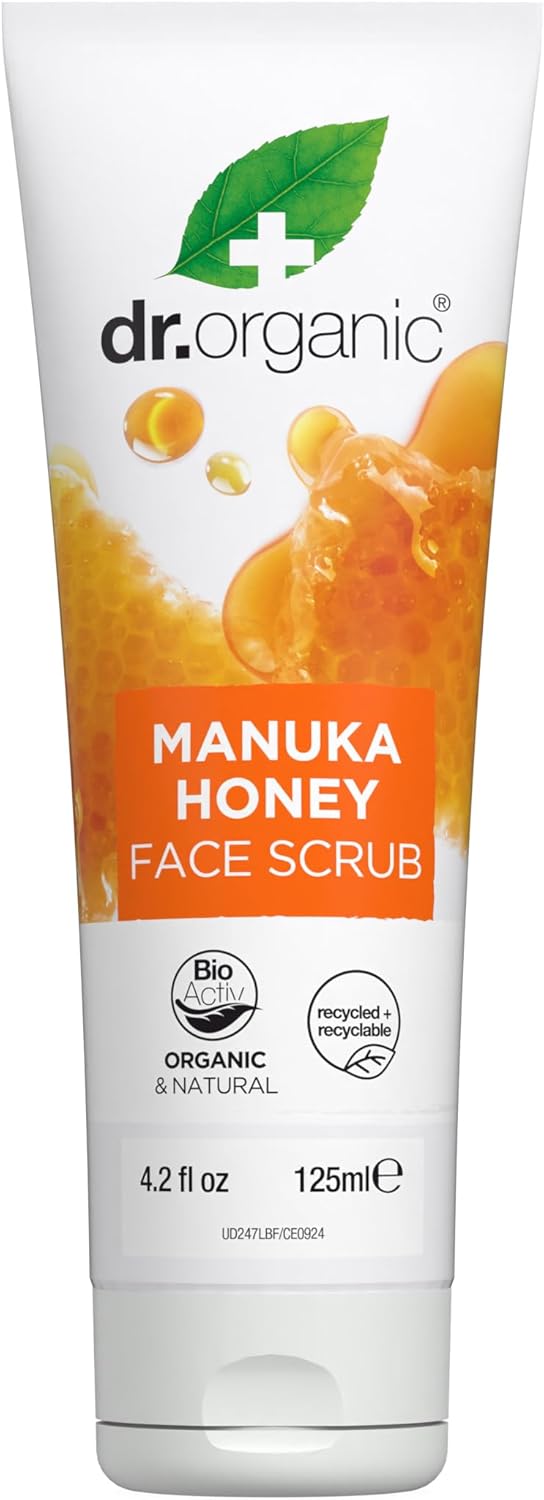 Revitalize Your Skin: Dr Organic Manuka Honey Face Scrub Review for All!