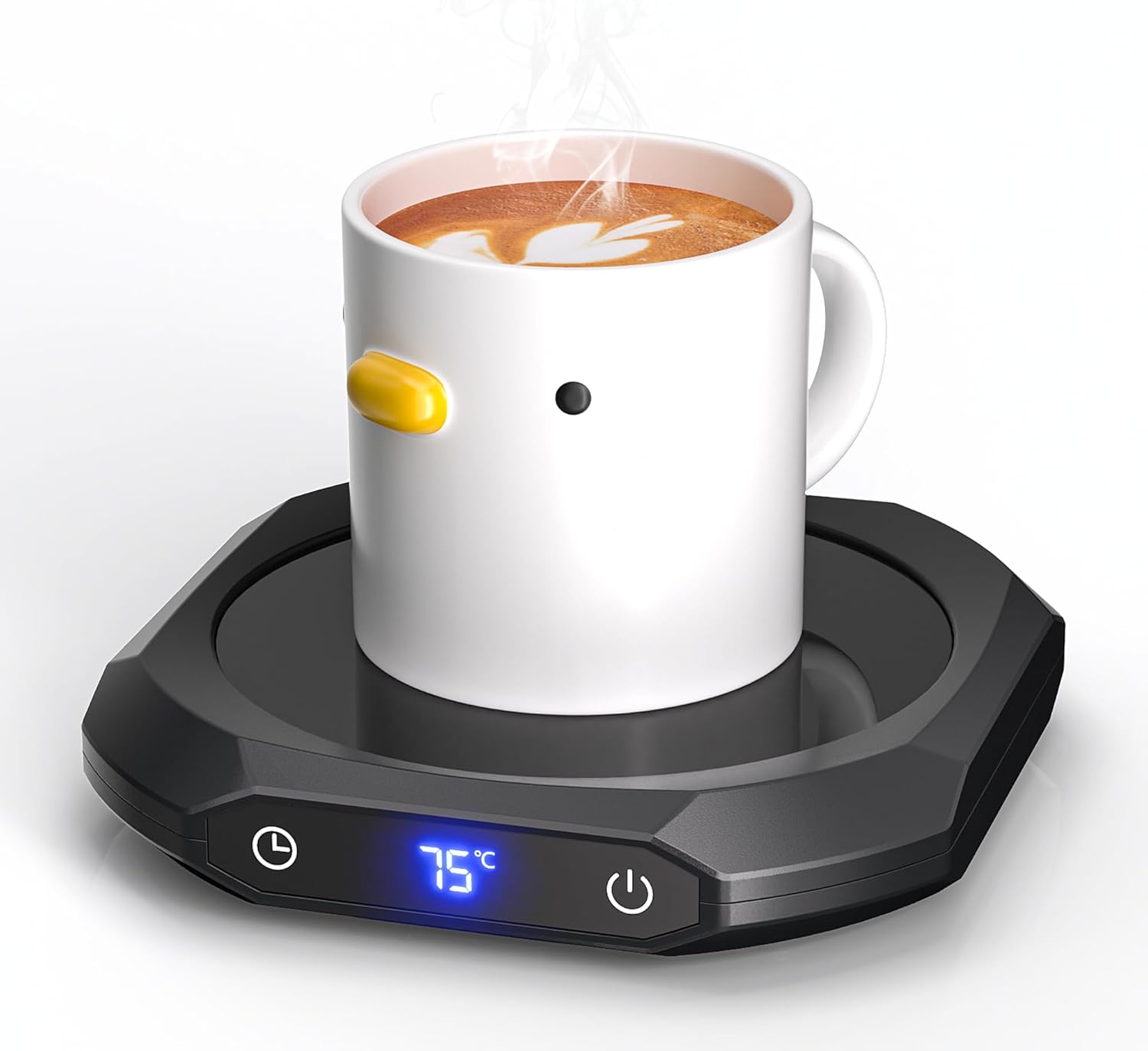 Stay Cozy: The Ultimate Mug Warmer With Timer & Temperature Control!