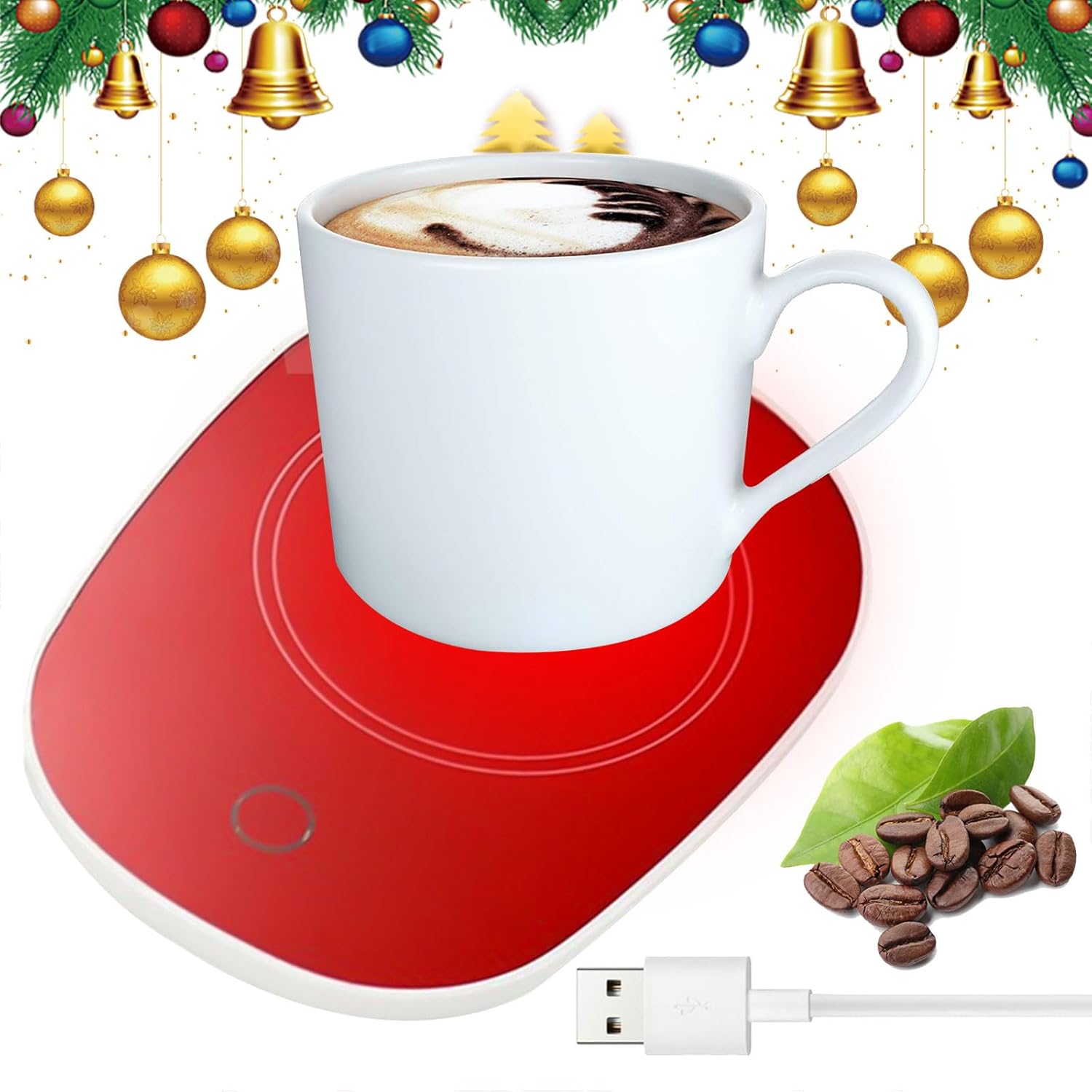 Stay Cozy: The Ultimate USB Cup Warmer for Perfectly Warm Drinks!