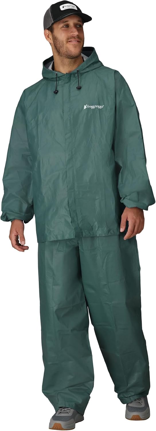 Stay Dry in Style: Frogg Toggs Men's Ultra-Lite Rain Suit Review