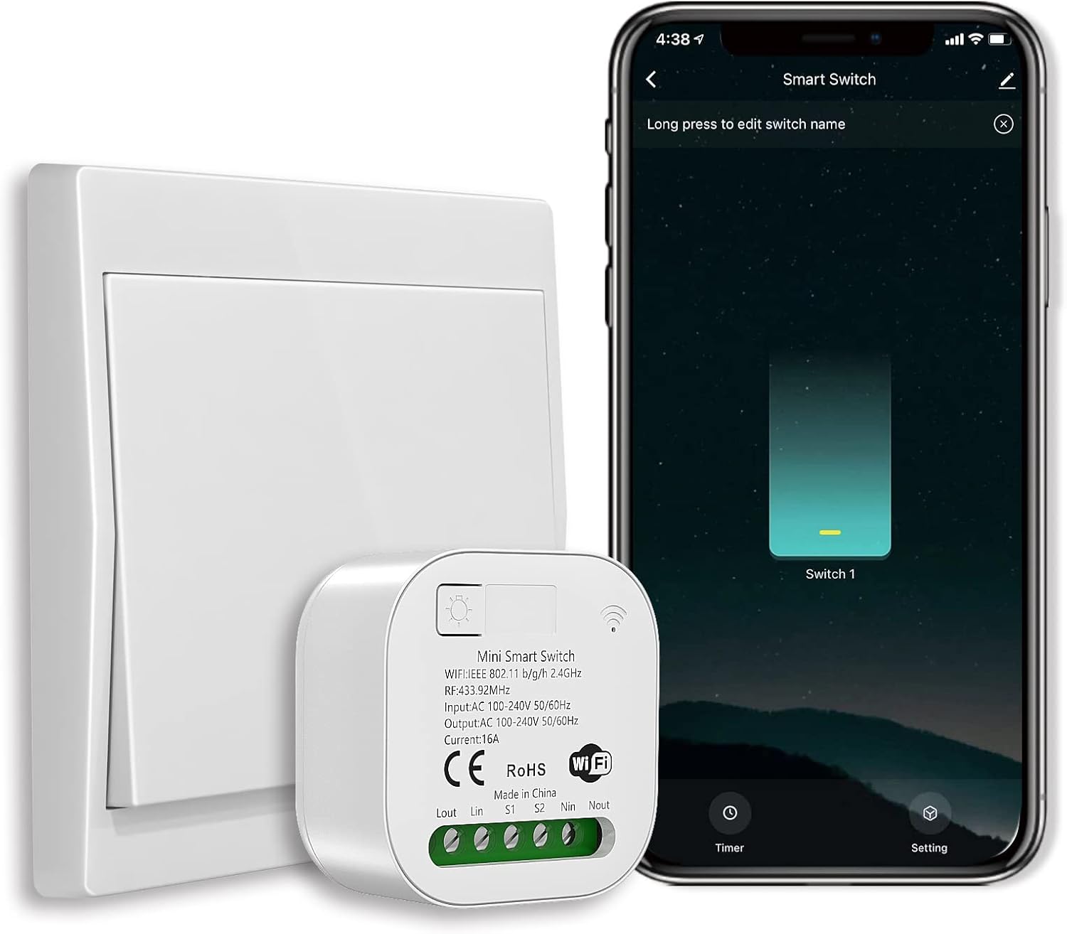 Transform Your Home: Review of the WLAN Smart Life Switch with Alexa Integration