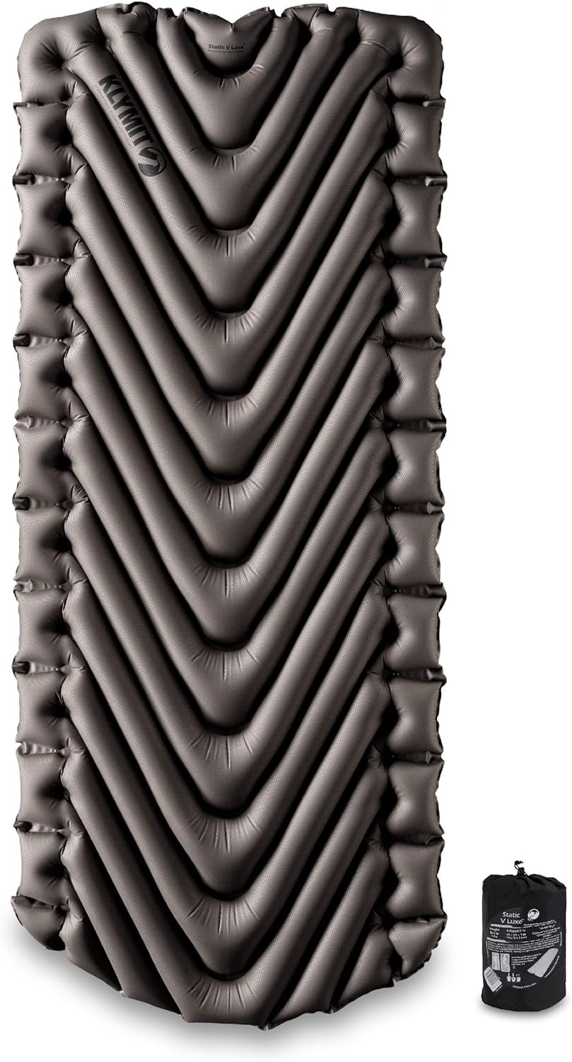 Ultimate Comfort: Klymit Static V Luxe Sleeping Pad Review for Campers and Backpackers