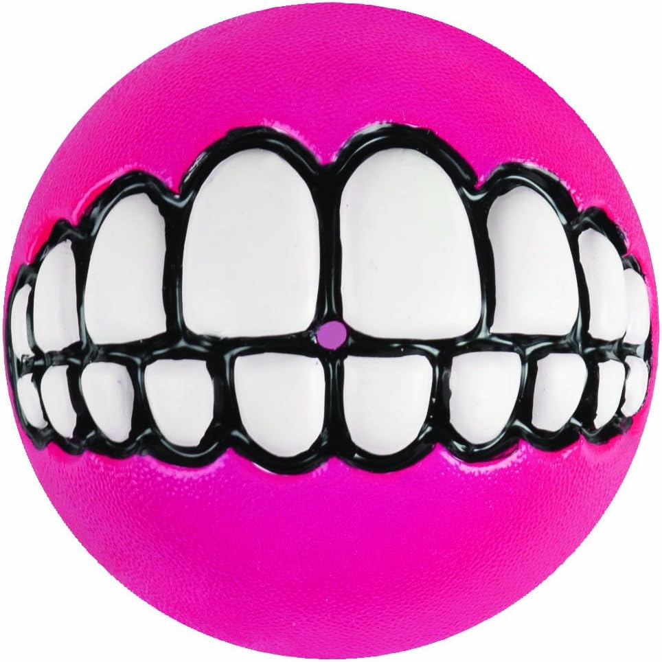 Unleash Fun with the Rogz Grinz Fetch Treat Dispensing Ball: A Must-Have for Your Dog!
