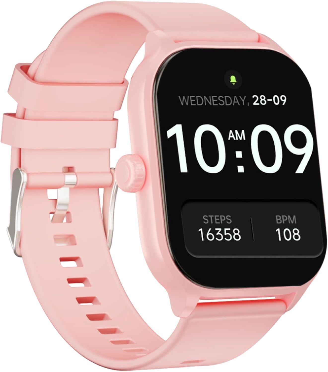 Unleash Your Fitness: The Ultimate Review of the Laser Smartwatch 2" in Pink!