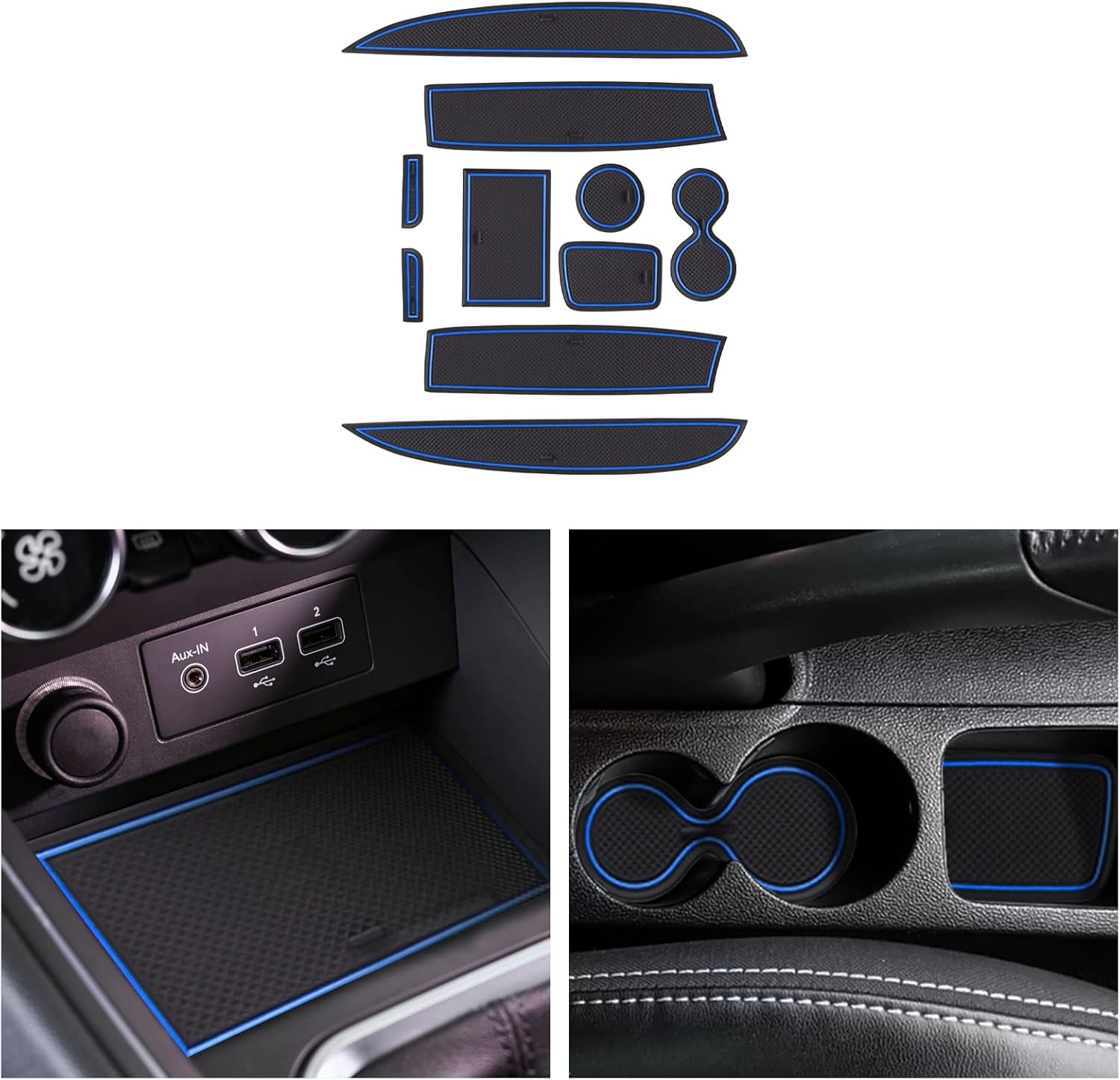 Upgrade Your Renault Clio 4: CDEFG Non-Slip Rubber Mats for Ultimate Convenience!
