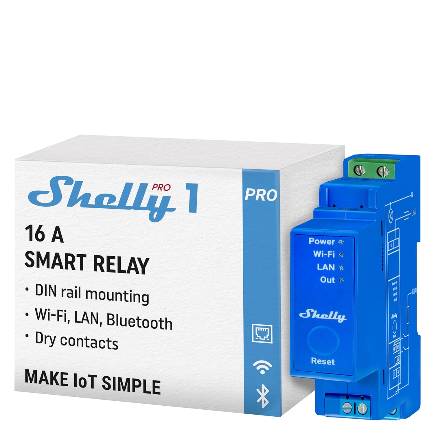 Effortless Home Automation: Review of the Shelly Pro 1 Smart Relay Switch