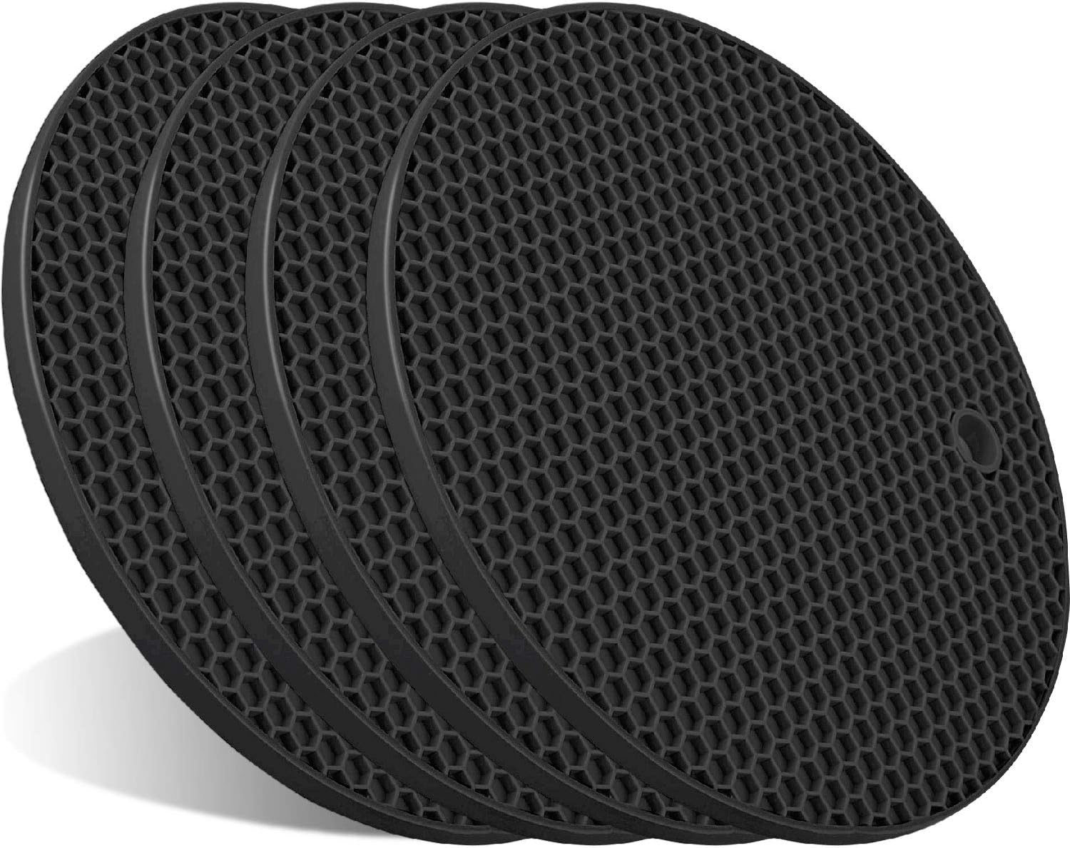Stay Cool in the Kitchen: Review of 4 Pcs Heat Resistant Silicone Trivets!