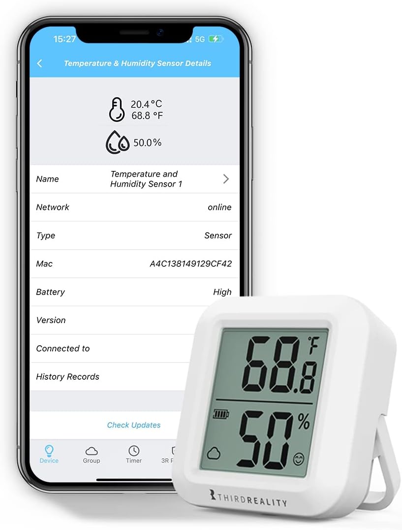 Stay Smart and Comfortable: THIRDREALITY Zigbee Temperature & Humidity Sensor Review